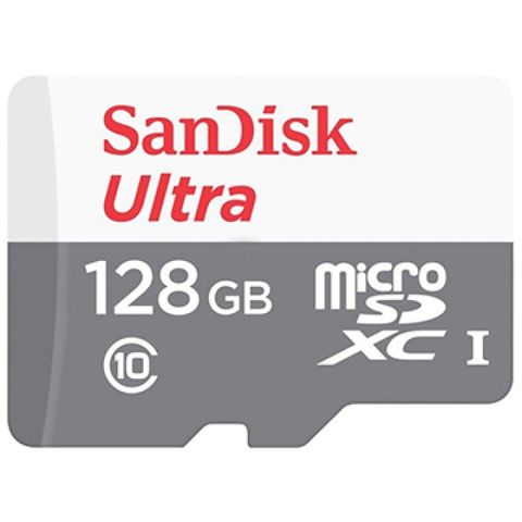 SanDisk 128GB 128G 【Ultra 100MB/s 灰】Ultra microSDXC UHS-I C10 SDSQUR-128G 手機記憶卡