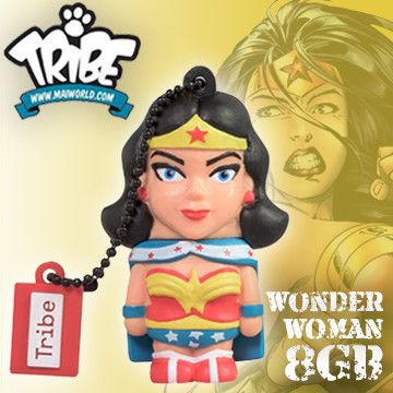 【義大利 TRIBE】DC COMICS 8GB 隨身碟 - 神力女超人