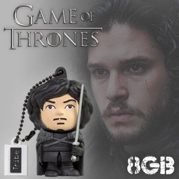 TRIBE 【義大利 】Game of Thrones (冰與火之歌) 8GB 隨身碟 - 瓊恩雪諾