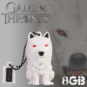 TRIBE 【義大利 】Game of Thrones (冰與火之歌) 8GB 隨身碟 - 冰原狼