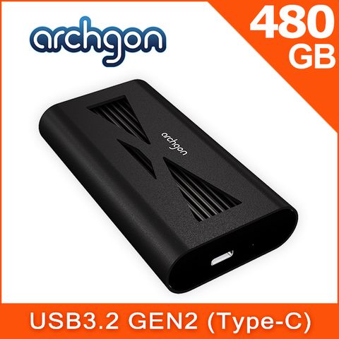archgon PCIe 480GB外接式固態硬碟 S93(MS-9315) 黑色