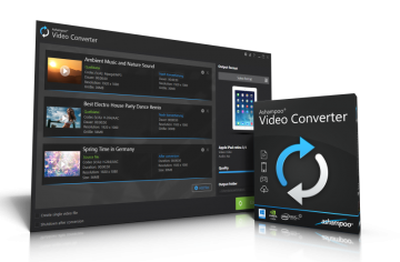 Ashampoo Video Converter - 轉換視訊軟體 (多國語言下載版)快速和輕鬆轉換視訊為各種格式，影片就在您的手中