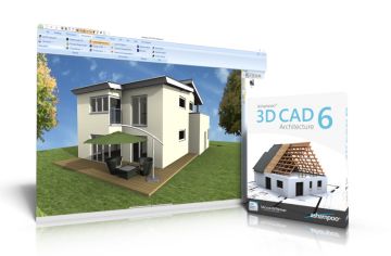 Ashampoo 3D CAD Architecture 6 - 建築室內設計軟體 (下載版)成為自己的建築師並實現您的建築夢想
