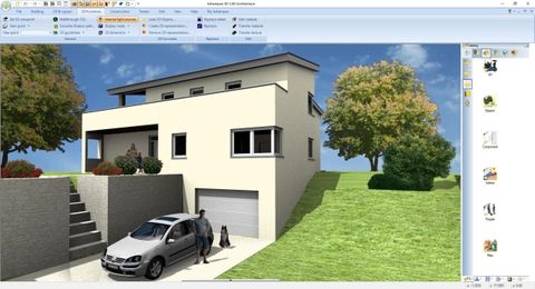 Ashampoo 3D CAD Architecture 7 - 建築室內設計軟體 (下載版)成為自己的建築師並實現您的建築夢想
