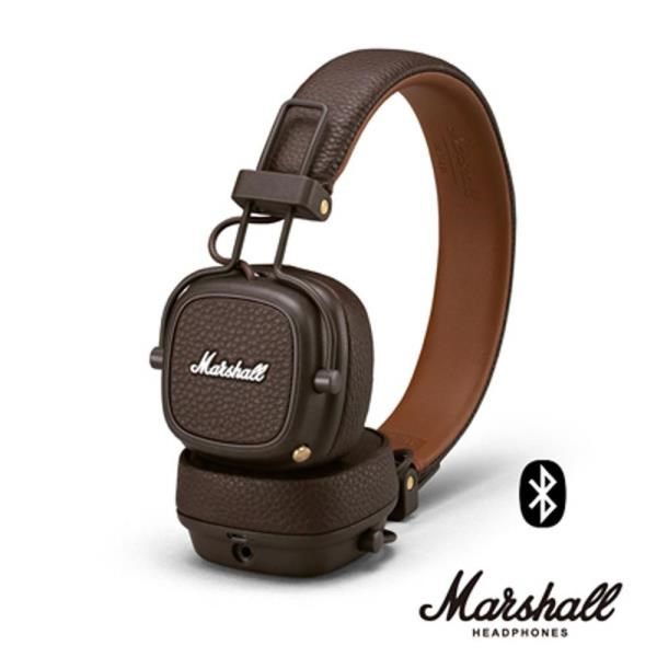 Marshall 【南紡購物中心】  MAJOR IIIBLUETOOTH 無線藍牙耳罩式耳咖啡棕