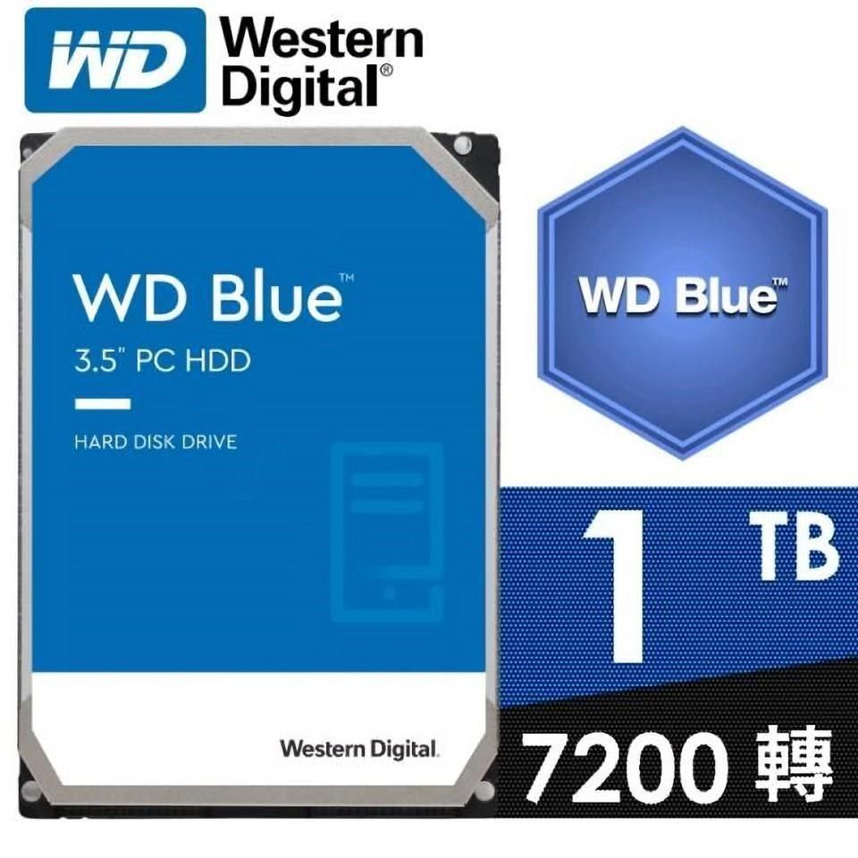 WD【藍標】(WD10EZEX) 1TB - PChome 24h購物