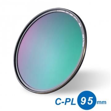 【南紡購物中心】 SUNPOWER TOP1 HDMC C-PL Filter 超薄框鈦元素鍍膜偏光鏡[95mm口徑]
