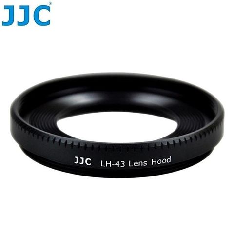 JJC 【南紡購物中心】 副廠Canon遮光罩LH-43(螺牙式,相容EW-43)適EF-M 22mm f2 STM