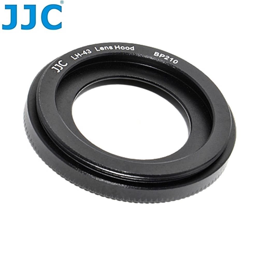 JJC 【南紡購物中心】 副廠Canon遮光罩LH-43(螺牙式,相容EW-43)適EF-M 22mm f2 STM