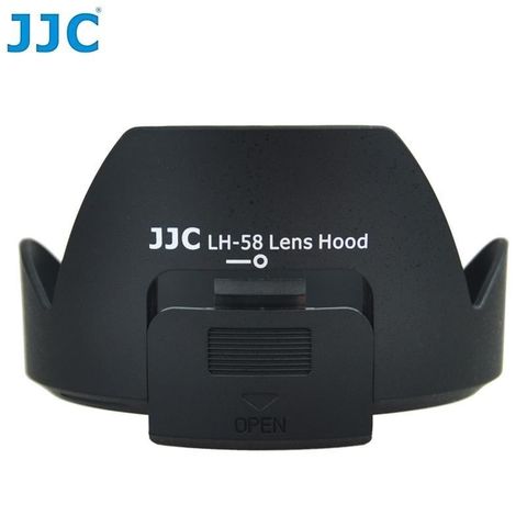 【南紡購物中心】 JJC副廠Nikon遮光罩LH-58相容HB-58(多CPL窗)適18-300mm f3.5-5.6G ED VR