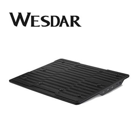 Wesdar 【南紡購物中心】 流線及獨特的造型設計超大直徑散熱直流風扇 