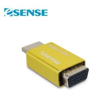 Esense 逸盛 【南紡購物中心】  HDMI TO VGA 免電源 轉接器&nbsp;