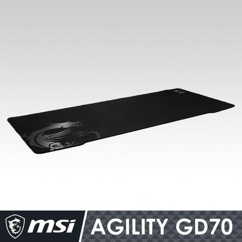 MSI 微星 【南紡購物中心】  Agility GD70絲襪材質面料電競鍵鼠墊