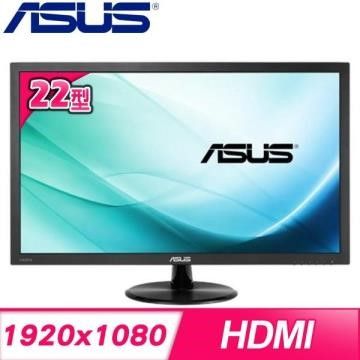 【南紡購物中心】 ASUS 華碩 VP228HE 22型 低藍光 不閃屏 液晶螢幕