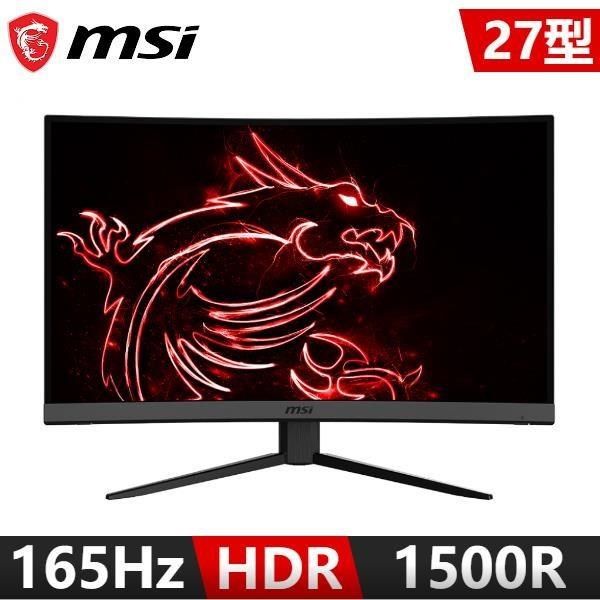 MSI 微星 Optix MAG272C 27吋曲面電競螢幕 - PChome 24h購物