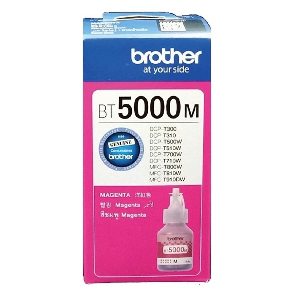 BROTHER 兄弟牌 【南紡購物中心】  BT5000 M 原廠紅色墨水 二瓶