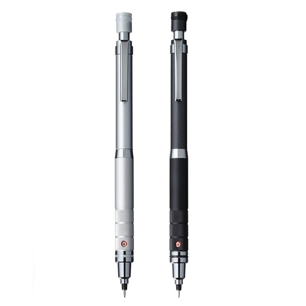 Uni 三菱 日本第三代KURU TOGA旋轉自動鉛筆M5-1017自動0.5mm鉛筆360度轉轉筆(低重心/不斷芯/握筆格紋加工&金屬材