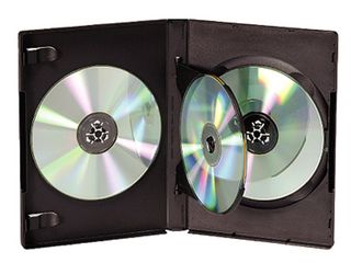 DigiStone 四片裝DVD光碟片精裝優質軟盒黑色 100PCS