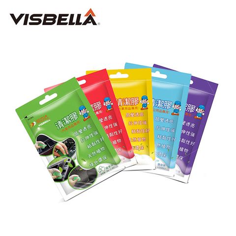 VISBELLA _萬用清潔膠_五入隨機(史萊姆)