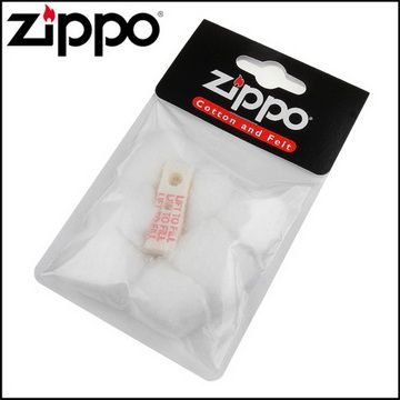 Zippo 美國製-正廠打火機機芯專用棉球/棉墊