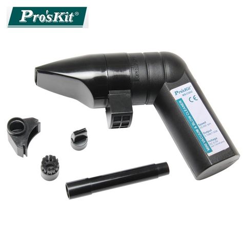 ProsKit 寶工 台灣ProsKit迷你吹吸兩用電池式吸塵器MS-C002(高轉速25000RPM;附集塵蓋.延長管.縫隙嘴.刷子)除塵機集塵器