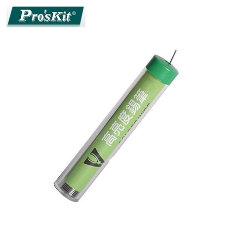 ProsKit 寶工 台灣製造ProsKit高亮度錫筆63%(綠蓋)9S001直徑1.0mm錫線IC/TRDIPPCB專用17g/3M電子維修3米17克Dia1.0mm線路銲接