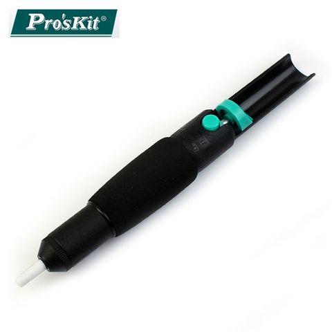 ProsKit 寶工 台灣ProsKit雙環雙開吸錫器DP-366D(替換式吸頭;全長:210mm;雙氣密環和內部彈簧後拉式設計)