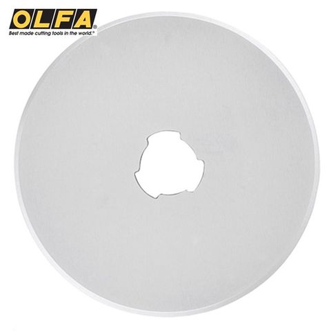 OLFA 圓形刀片圓型替刃RB45-10(10片;直徑45mm;適RTY-2/G/DX/NS/C RTY-2C 45-C)