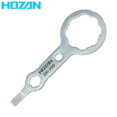 HOZAN 寶山 日本製造多功能簡易扳手DK-200電工專用扳手多用起子水電檢定工具電氣檢驗電工檢驗插座安裝扳手工具