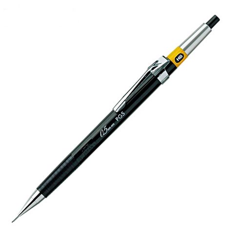 Pentel 飛龍 日本經典專業製圖鉛筆PG5-AD0.5mm自動鉛筆(4mm護芯筆尖;筆芯硬度指示窗)繪圖筆繪圖鉛筆