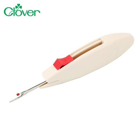 日本可樂牌Clover可伸縮2用拆線器剪線器21-505拆線刀切線器(切斷縫線、切開釦眼)接縫開膛手拼布工具