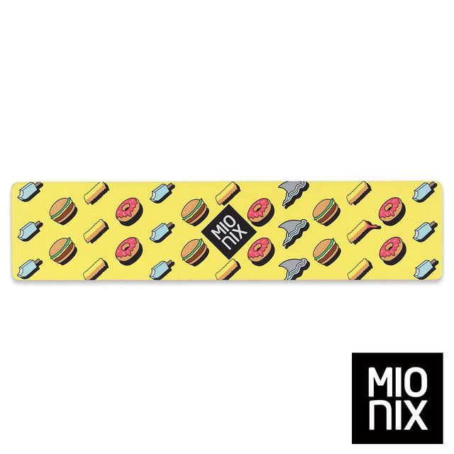 MIONIX  Long Pad French Fries 多功能腕墊滑鼠長墊(薯條黃)*台灣總代理緯思創公司貨*