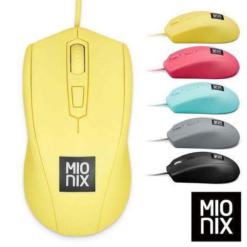 MIONIX Avior French Fries有線電競滑鼠-薯條黃*台灣總代緯思創公司貨*