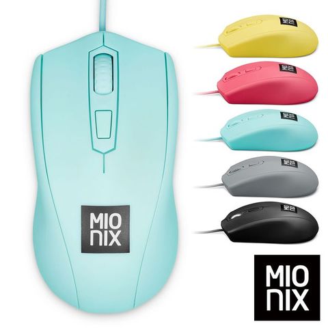 MIONIX Avior Ice Cream有線電競滑鼠-冰淇淋藍 -總代理緯思創公司貨