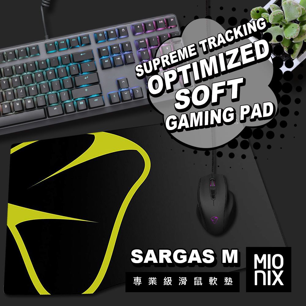 MIONIX SARGAS M 專業級滑鼠軟墊