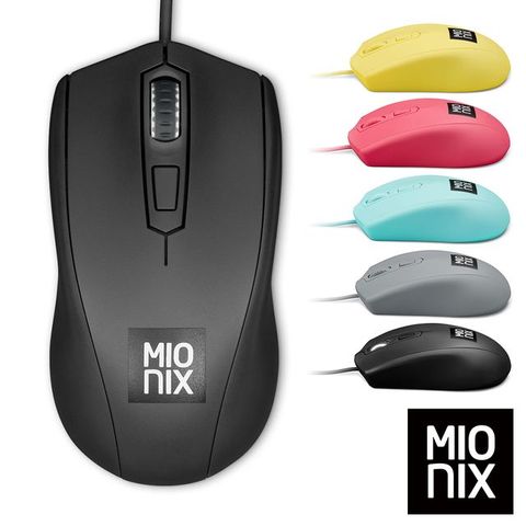 MIONIX Avior Black 有線電競滑鼠 -總代理緯思創公司貨