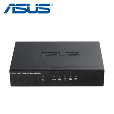 ASUS 華碩 GX-U1051 GIGABIT 5埠交換器