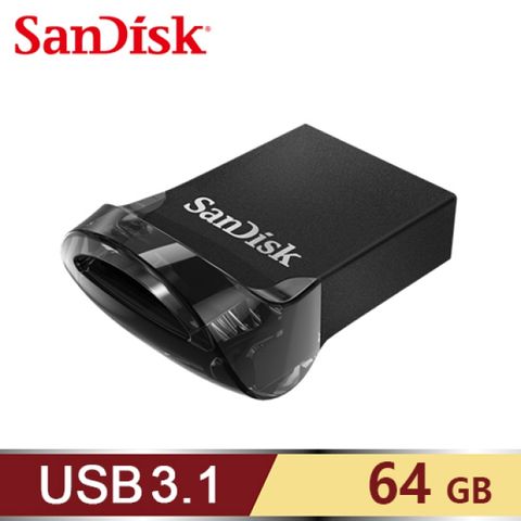SanDisk CZ430 ULTRA Fit USB3.1 隨身碟 64GB最高讀取130MB/s高速