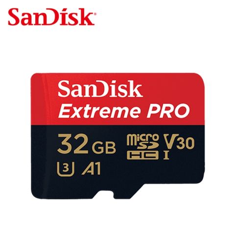 【SanDisk】Extreme Pro TF-R100 SDHC 32G 記憶卡讀取速度高達100MB/s