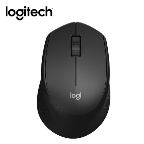 Logitech 羅技 M331 SILENT PLUS 靜音無線滑鼠 黑