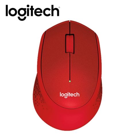 【Logitech 羅技】M331 SILENT PLUS 靜音無線滑鼠 紅享受靜謐無聲的體驗