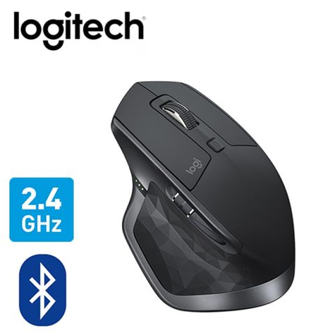 【Logitech 羅技】MX MASTER 2S 無線滑鼠 黑裝置間一鍵輕鬆切換