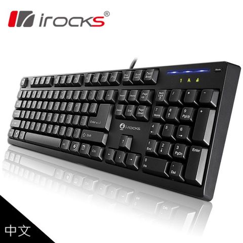 i-Rocks 艾芮克 【iRocks】KR6260 24顆鍵不衝突遊戲鍵盤