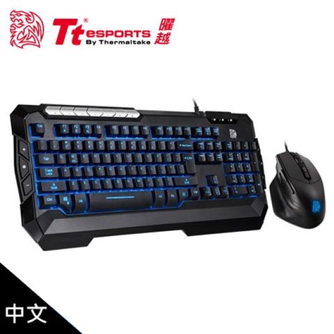 Thermaltake 曜越 【Tt 】軍令官 V2 電競鍵鼠組 【中文鍵盤】