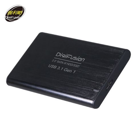 【伽利略】USB3.1 Gen1 SATA/SSD 2.5吋鋁合金硬碟外接盒拆裝免螺絲