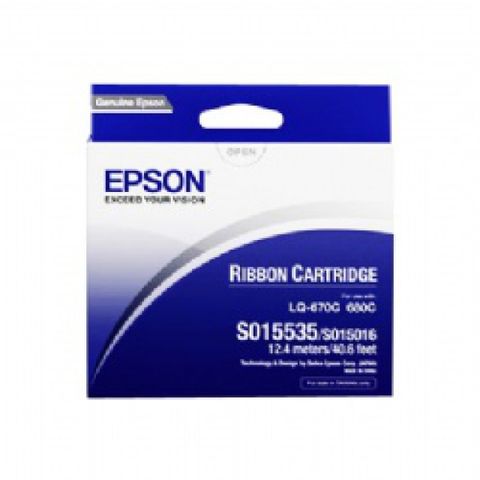 EPSON 愛普生 S015535 原廠黑色色帶