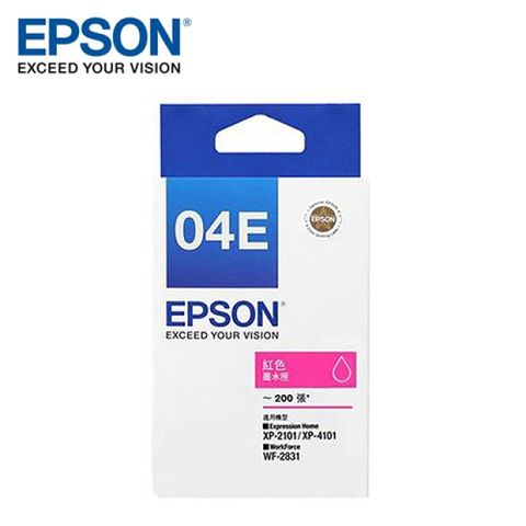 EPSON 愛普生 T04E350 紅色墨水匣