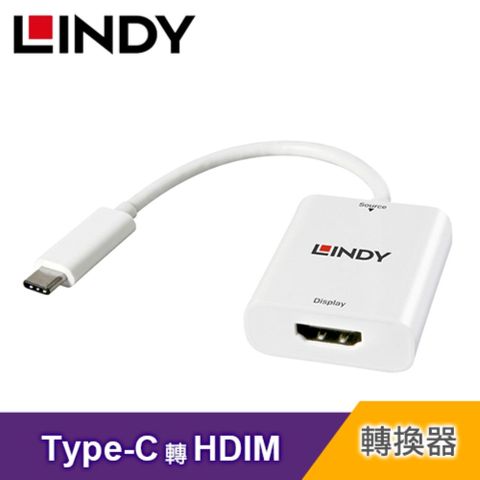 LINDY 林帝 主動式 USB TYPE-C 轉 HDMI 轉接器  43244