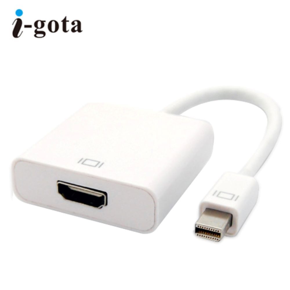  miniDisplayPort 公-HDMI 母 轉接頭