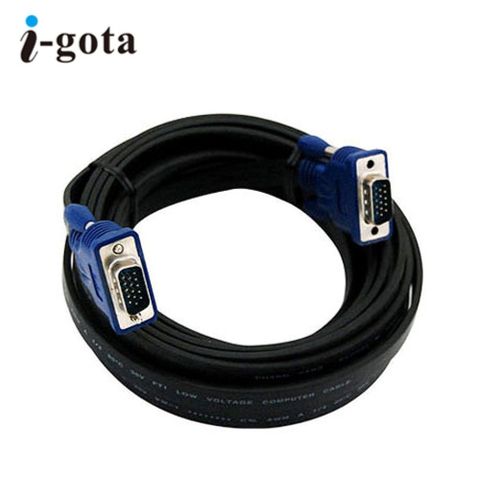 i-gota 超薄型VGA螢幕專用線 公-公 5米